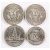 Image 2 : 4 Assorted 1960-70 US Coins KM-202a, 205 and 207