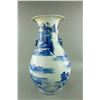 Image 3 : Kangxi Style Large Blue & White Porcelain Vase