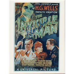 Gloria Stuart The Invisible Man Signed 8x10