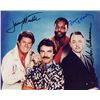 Image 1 : Magnum P.I. Cast Signed 8x10 Photo