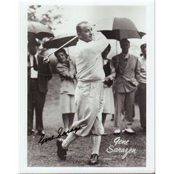 Gene Sarazen Signed 8x10 Photo