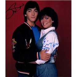 Scott Baio Erin Moran Joanie Loves Chachi Signed 8x10 Photo