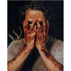 Andrew Lincoln The Walking Dead Signed 11x14 Photo