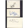 Image 1 : The Rolling Stones Set of Three Signed Cards