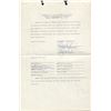 Image 1 : Robert Redford Signed Schedule Agreement