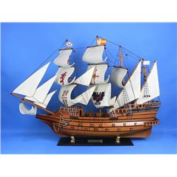 Wooden Spanish Galleon Model 34" Ship