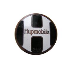 1927 Model A Hupmobile Car Badge Radiator Emblem