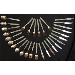 Norwegian Konge-Tinn Pewter Flatware