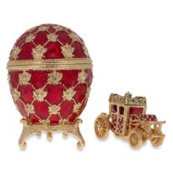 1897 Coronation Faberge Egg 3.8"