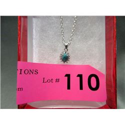 Emerald & Diamond Pendant/Necklace