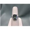 Image 1 : Large 3.5 CT Mystic Topaz & Diamond Ring