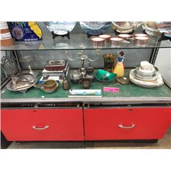 Shelf Lot of Vintage & Mid-Century Items