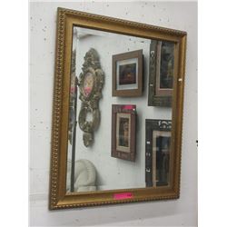 Large Well Framed Mirror
