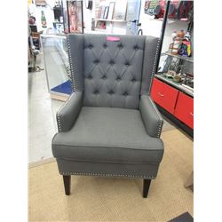 New Stylus Fabric Upholstered Arm Chair