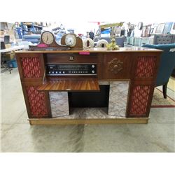 1970’s Koronette Faux Fireplace All-In-One Stereo