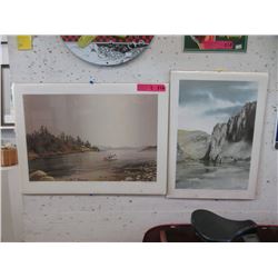 2 Limited Edition Unframed Prints