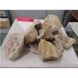 5 Pounds of Quartz Crystal Formations