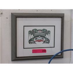 Richard Shorty Framed Print  Frog 