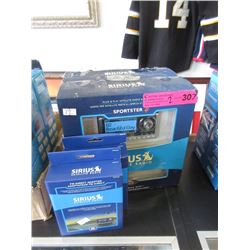 2 Sirius Satellite Sportster 4 Radios w/ Adapters