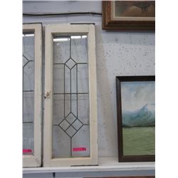 Vintage Leaded Glass Window
