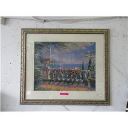 Large Scaled Framed Harbour Print