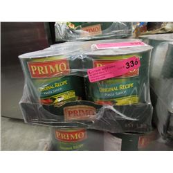 6 x 100 Ounce Tins of Primo Pasta Sauce