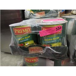 6 x 100 Ounce Tins of Primo Pasta Sauce