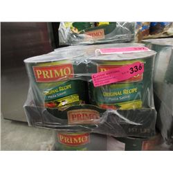 6 x 100 Ounce Tins of Primo Pasta Sauce