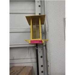 New Bird Feeder with Telescopic Post - Yellow