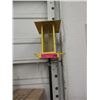 Image 1 : New Bird Feeder with Telescopic Post - Yellow