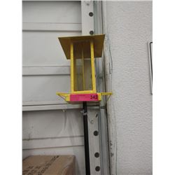 New Bird Feeder with Telescopic Post - Yellow