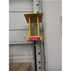 New Bird Feeder with Telescopic Post - Yellow