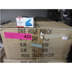 Case of New Single Hole Punches