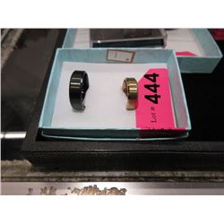 2 New Titanium Comfort Band Rings