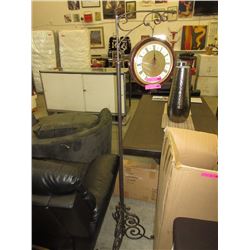 New Clock on 6 Foot Metal Stand