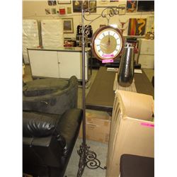 New Clock on 6 Foot Metal Stand