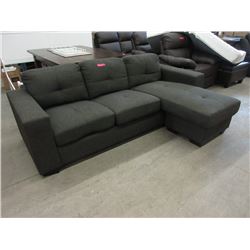 New 89" Fabric Sectional with Chaise End