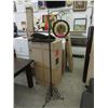 Image 1 : New 6 Foot Tall Patio Style Clock w/ Metal Stand
