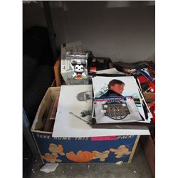 2 Boxes of Memorabilia & Household Goods
