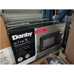 New Danby 0.7 Cubic Foot Microwave - 700 Watts