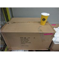 Case of New 16 Oz. Plastic Insulated Travel Cups