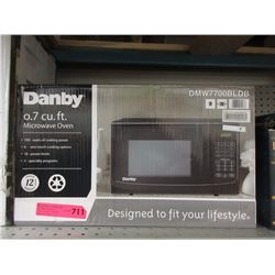 New Danby 0.7 Cubic Foot Microwave - 700 Watts
