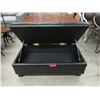 Image 1 : New Stylus Black Leather Storage Ottoman