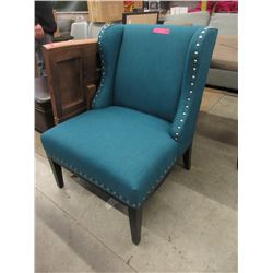 New Stylus Fabric Upholstered Wing Back Chair