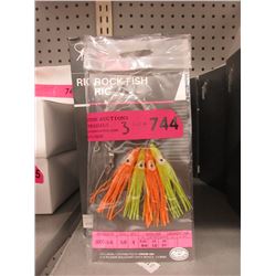3 Boxes of New Rock Fish Rig Fish Lures