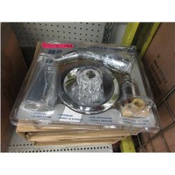 4 New Single Control Tub & Shower Faucet Sets