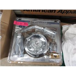 4 New Single Control Tub & Shower Faucet Sets