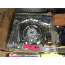 4 New Single Control Tub & Shower Faucet Sets