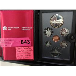 1984 Canadian Double Dollar Proof Coin Set