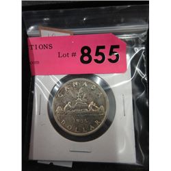 1956 Canadian Silver Dollar - .800 Silver